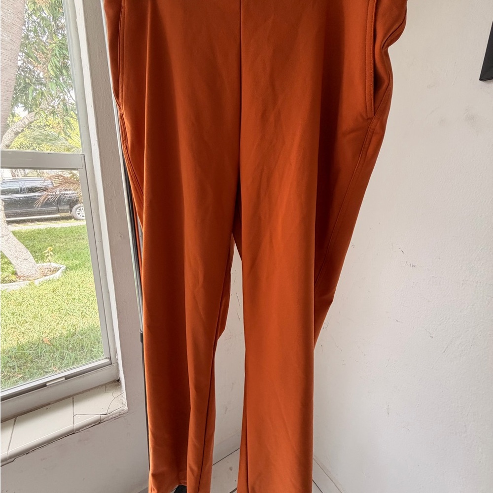 Rachel Zoe Bold Orange Trousers